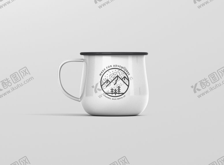 编号：25707709091519497239【酷图网】源文件下载-搪瓷茶杯样机