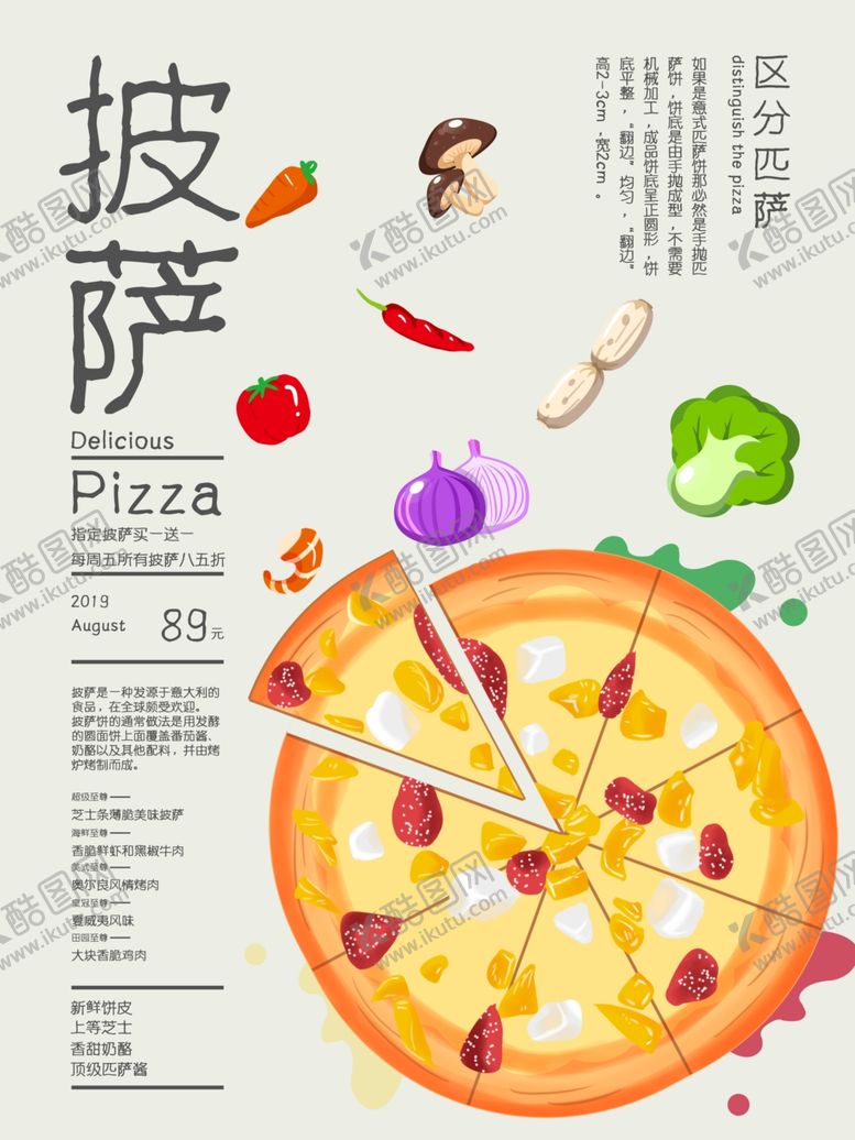 编号：84243810100736302158【酷图网】源文件下载-披萨