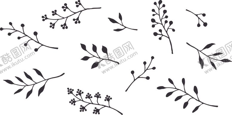 编号：35096406231524221405【酷图网】源文件下载-植物花纹背景