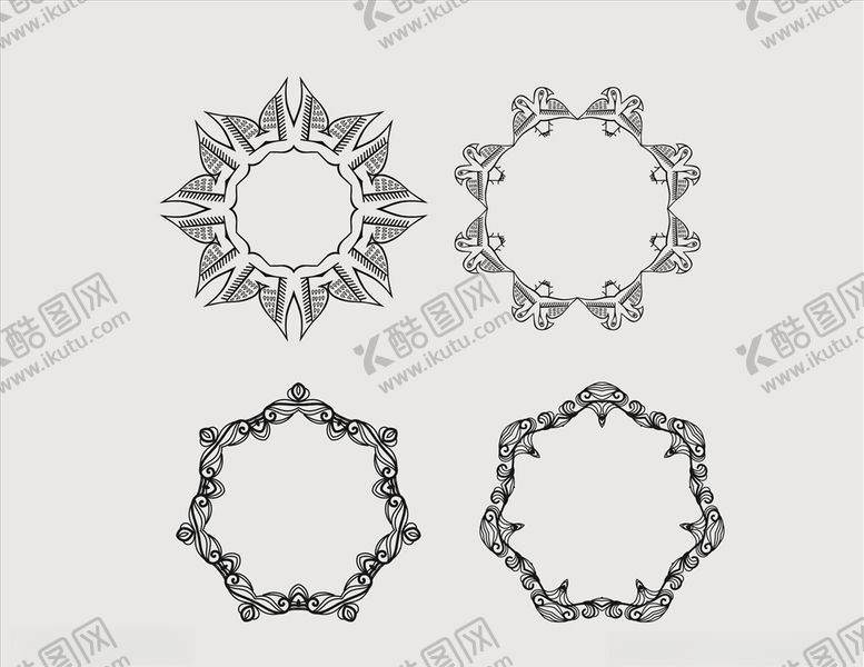 编号：53569810221041117409【酷图网】源文件下载-花纹花边