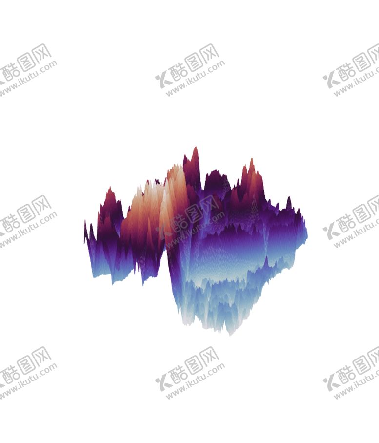 编号：65021804180922023388【酷图网】源文件下载-抽象山峰