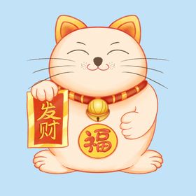 招财猫壁纸