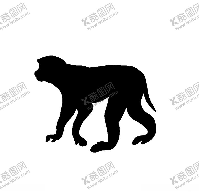 编号：31697809141005157381【酷图网】源文件下载-动物剪影
