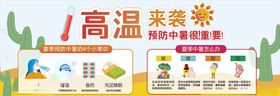 健康宣传栏 预防中暑