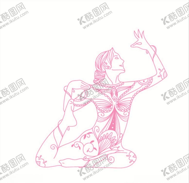 编号：56280705011134429704【酷图网】源文件下载-瑜伽黑色瑜伽海报瑜伽单页