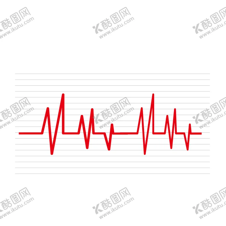 编号：10183406281357527523【酷图网】源文件下载-心电图医疗医院图标设计