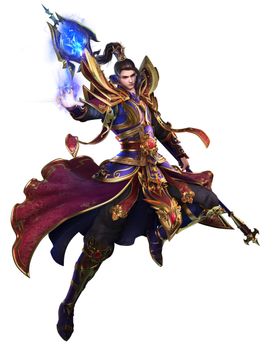 游戏人物卡通古风唯美配图