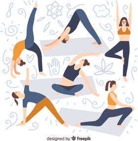 瑜伽yoga瑜珈动作