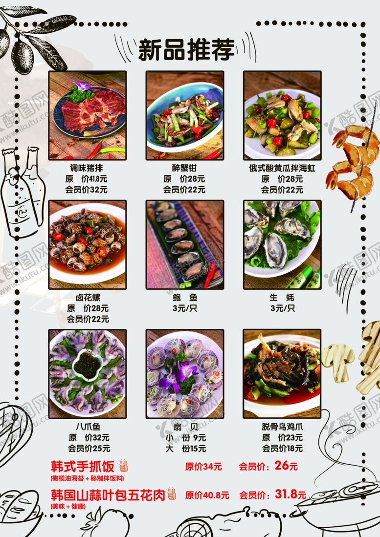 编号：51061707021115076432【酷图网】源文件下载-烤肉菜谱