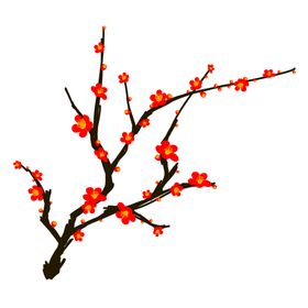 梅花免扣元素