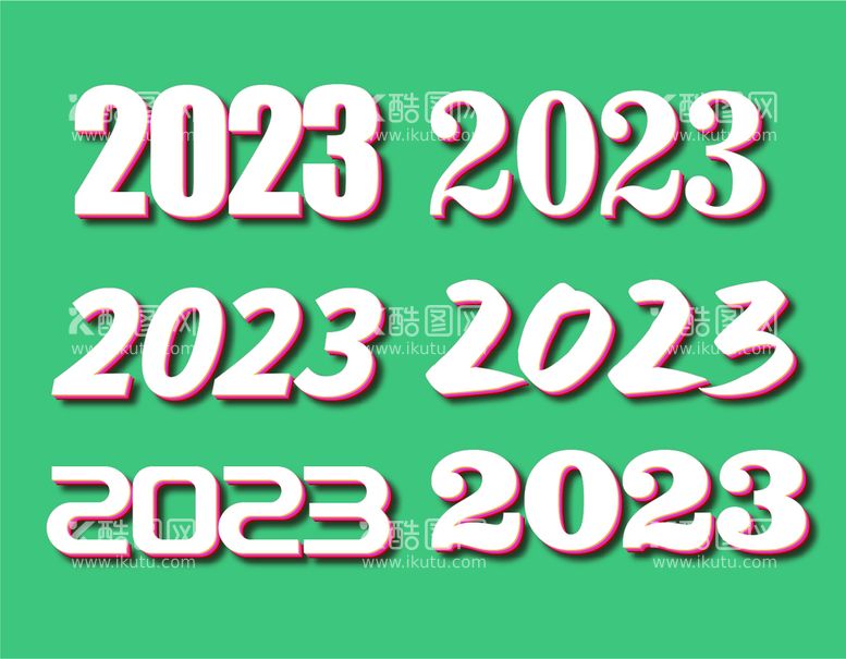 编号：34652809200319520943【酷图网】源文件下载-2023字体可更改