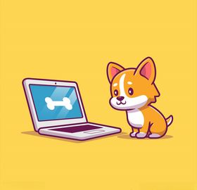 卡通狗