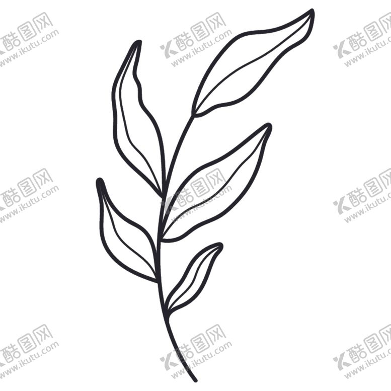 编号：15118907041428017342【酷图网】源文件下载-手绘植物