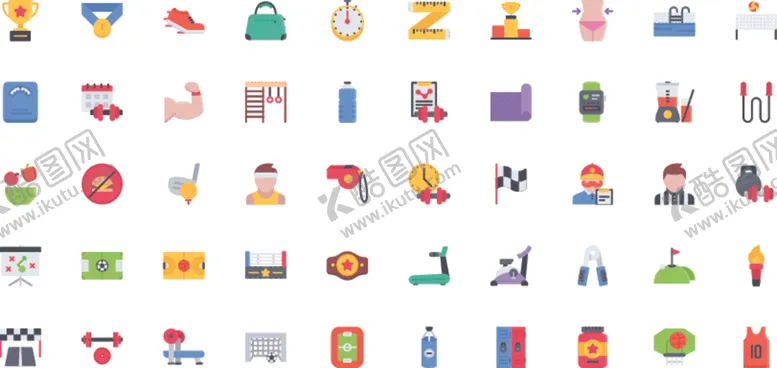 编号：60606609130857346400【酷图网】源文件下载-体育图标