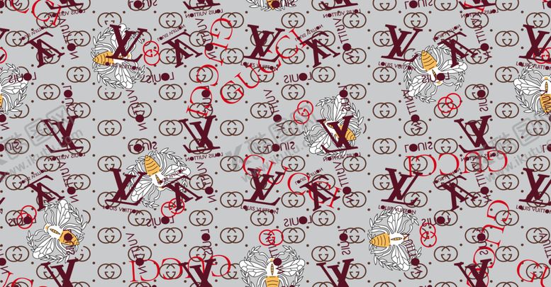 编号：88933610052114137743【酷图网】源文件下载-米奇古驰字母数码印花