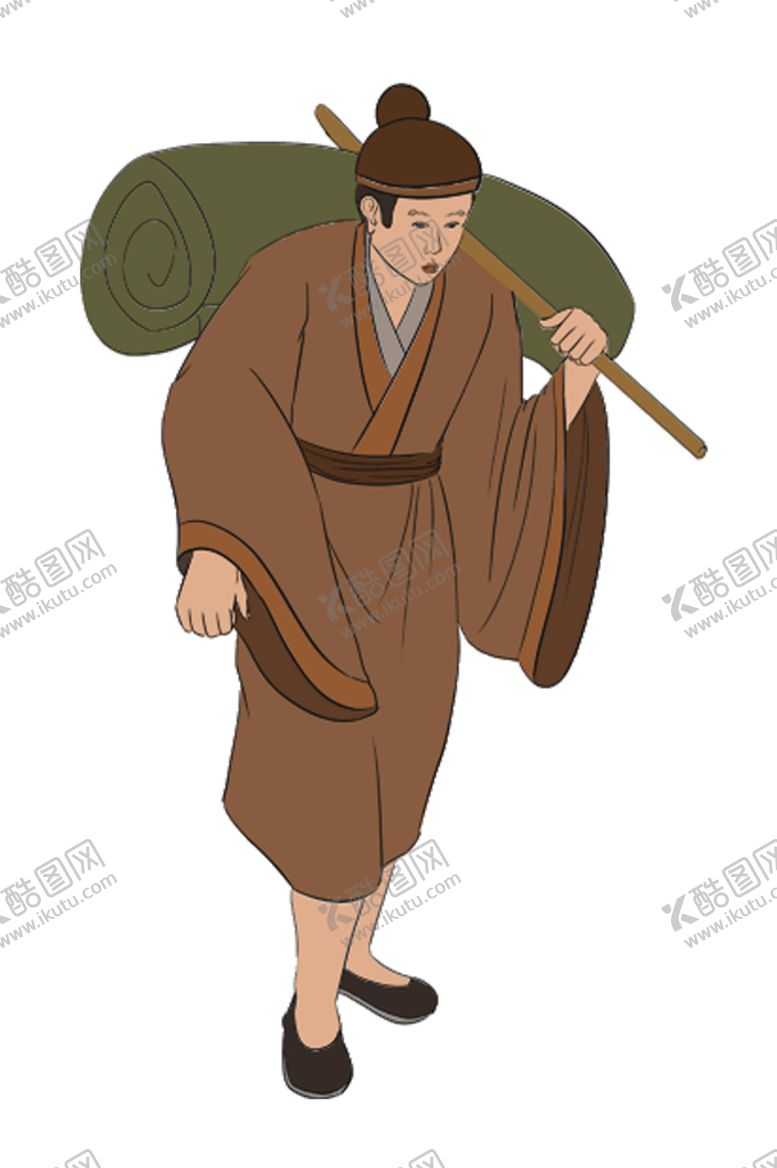 编号：73030010281919595919【酷图网】源文件下载-古人  流浪汉