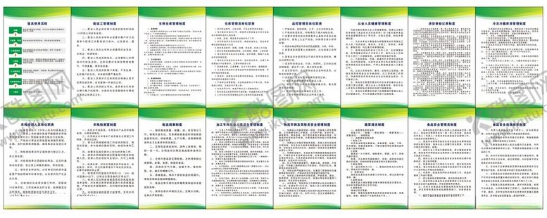 编号：24153402182159153316【酷图网】源文件下载-配送仓制度牌