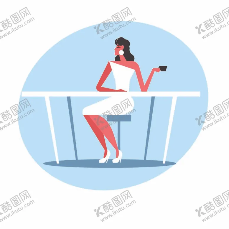 编号：30985410080521323756【酷图网】源文件下载-人物插画  