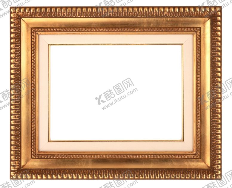 编号：79635409130101489726【酷图网】源文件下载-金色木纹相框
