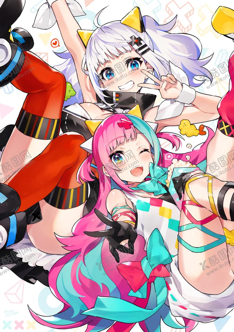 编号：38701609271415129226【酷图网】源文件下载-彩色人物插画动漫背景