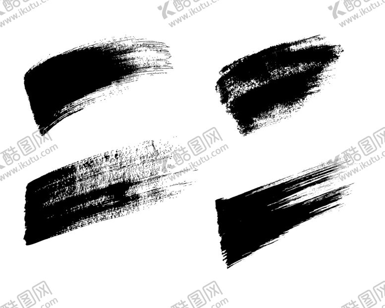 编号：85215707032100385182【酷图网】源文件下载-毛笔笔触笔刷效果