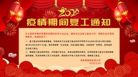 复工通知