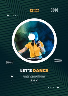 音乐海报会舞台梦想唱歌比赛