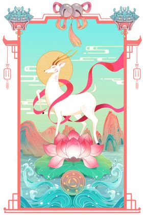 中国风海报创意潮墨迹