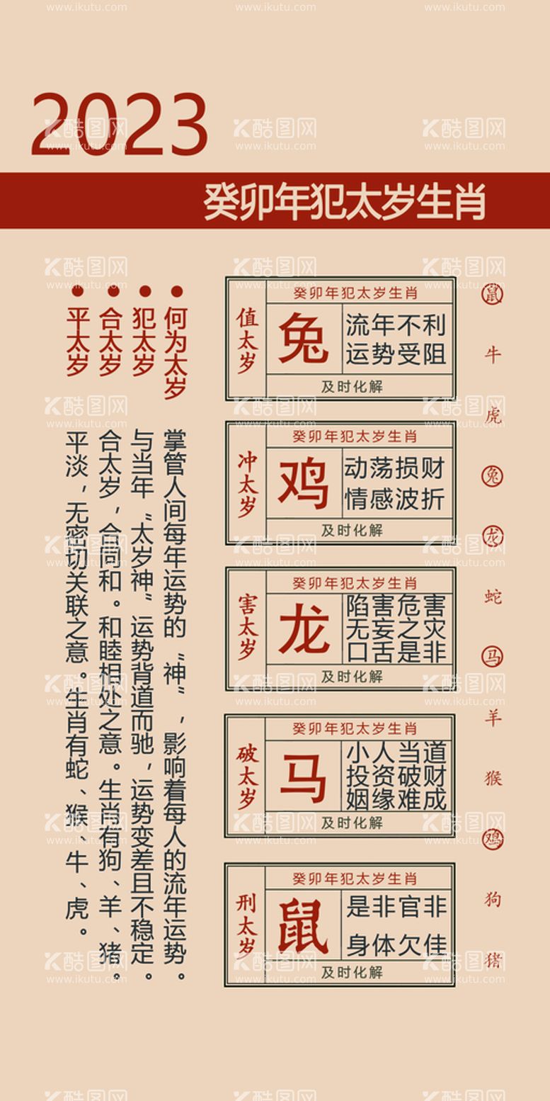 编号：87612509240910359025【酷图网】源文件下载-2023年本命年