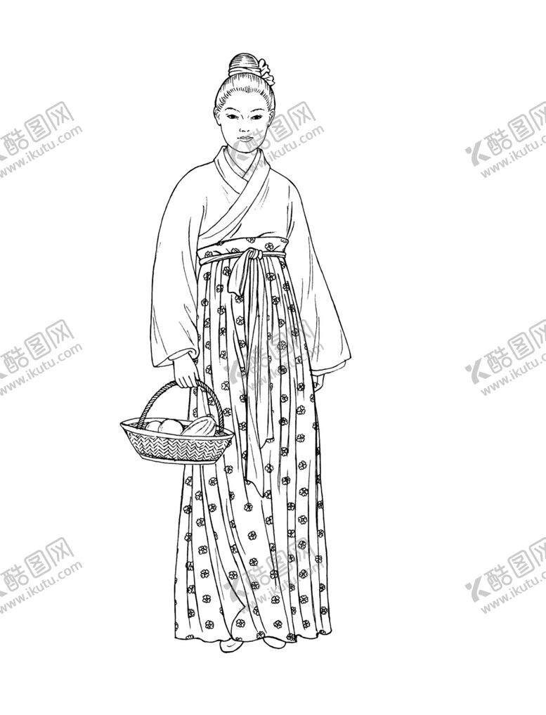 编号：51252209221126233058【酷图网】源文件下载-古代女子