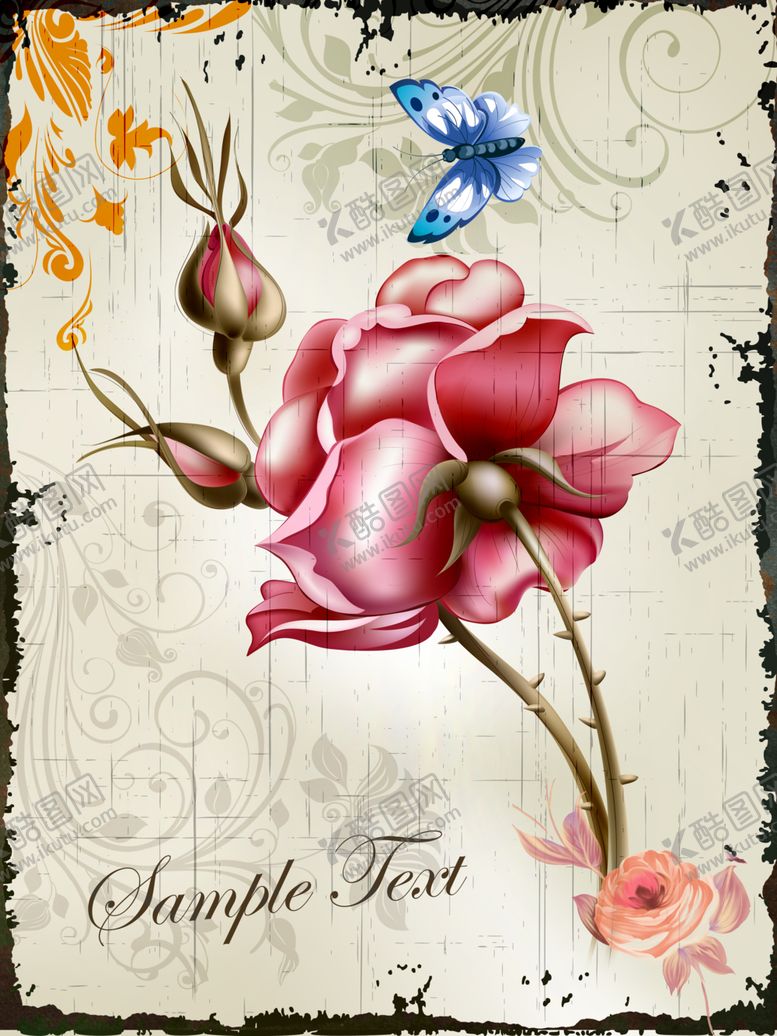 编号：69195009290726083146【酷图网】源文件下载-手绘花