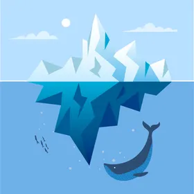 冰山南极洲舌断裂海洋漂浮