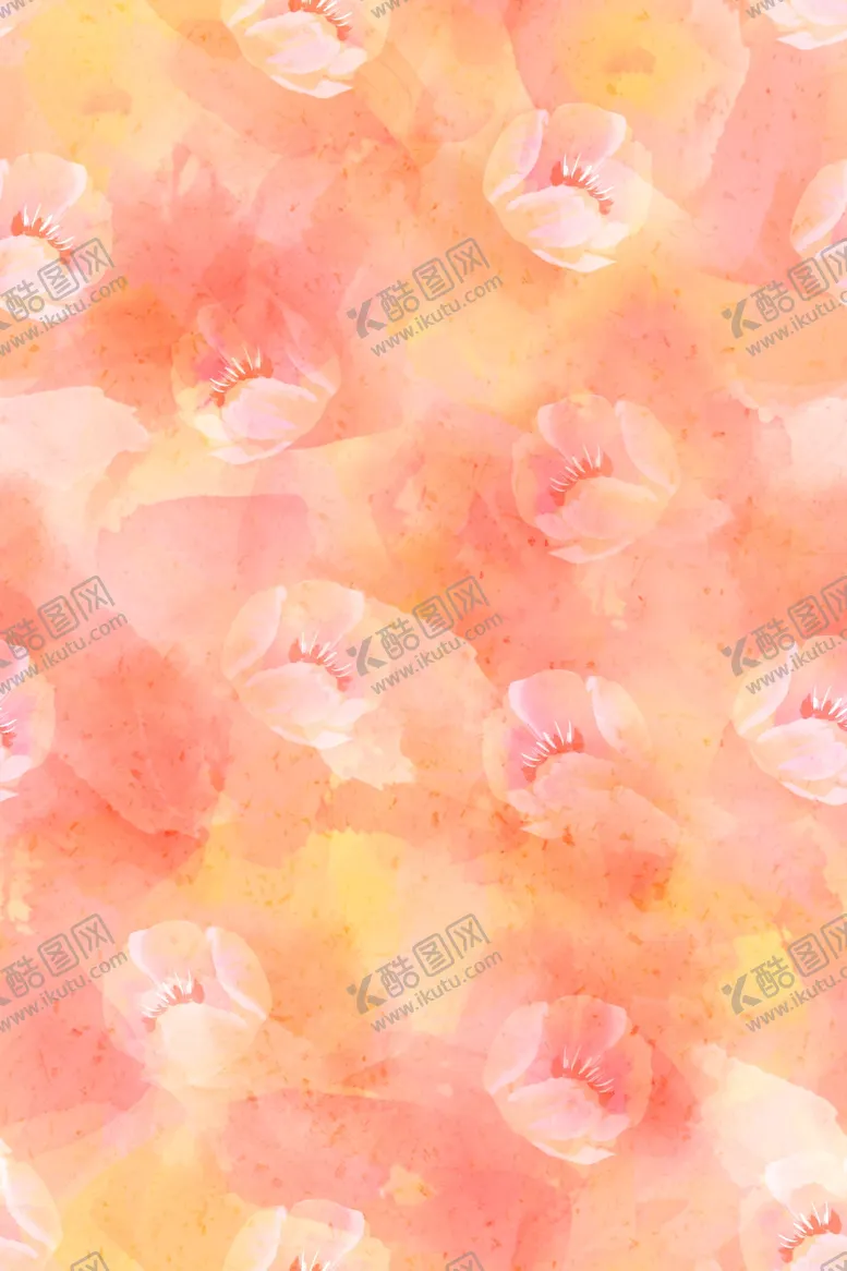 编号：45875912231905137509【酷图网】源文件下载-晕染花朵