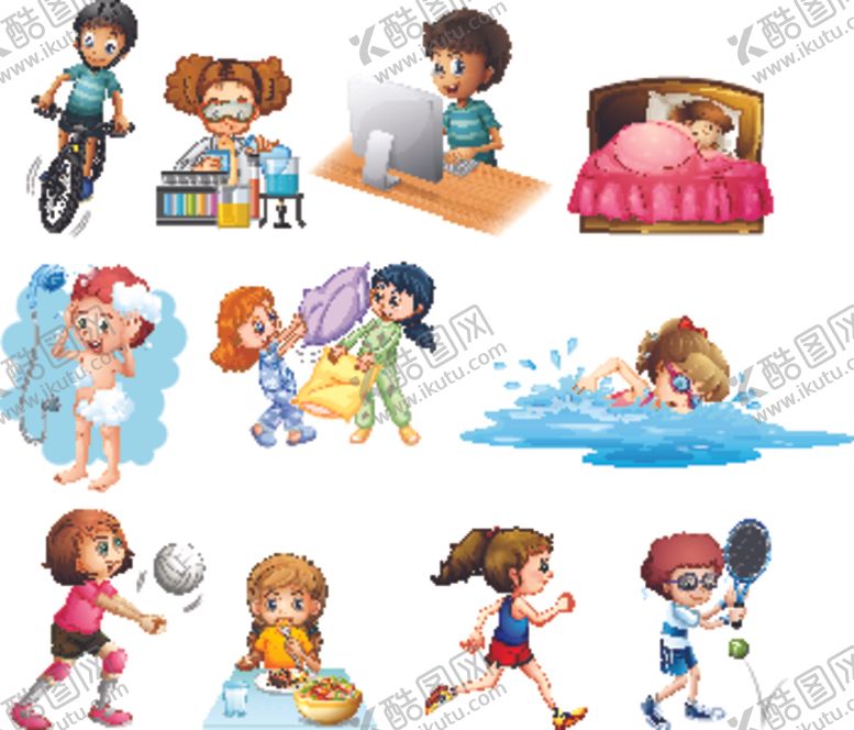 编号：12564509210713453061【酷图网】源文件下载-矢量人物素材