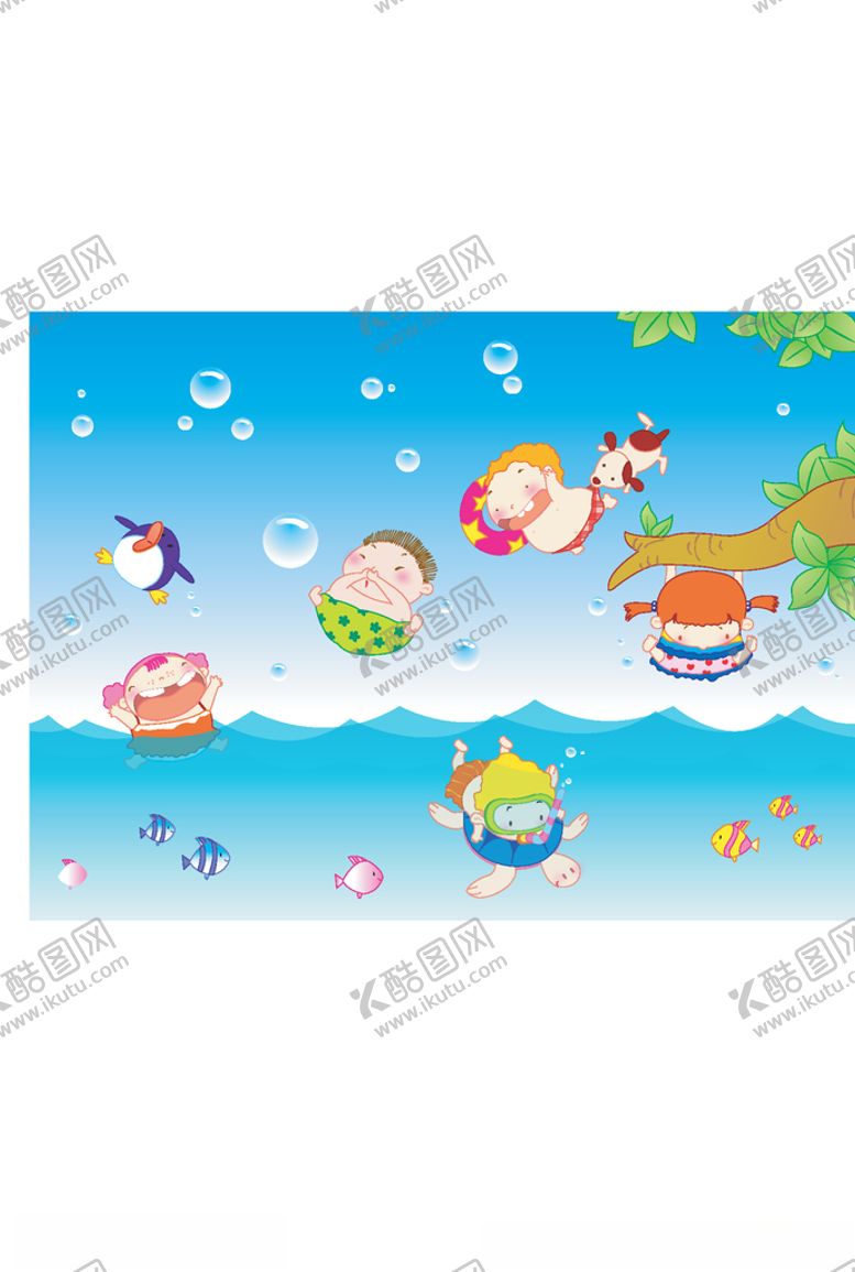 编号：66610207081755192915【酷图网】源文件下载-幼童印花