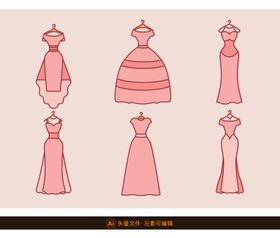 婚纱礼服图标