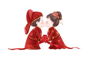 古风婚礼素材