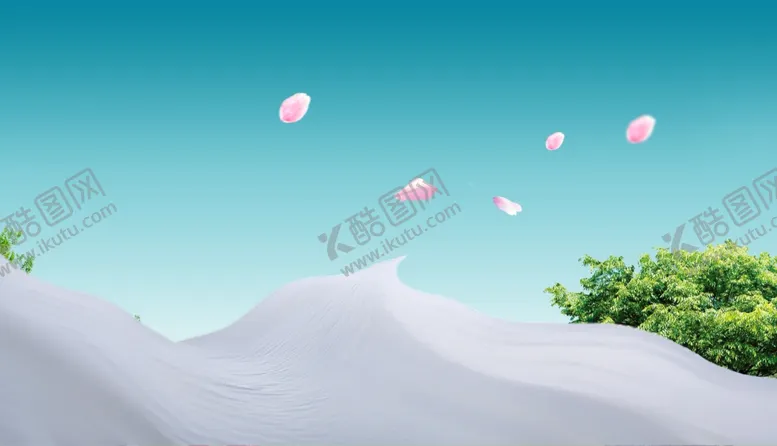 编号：14680401270559419365【酷图网】源文件下载-飘带婚礼丝绸复古标题