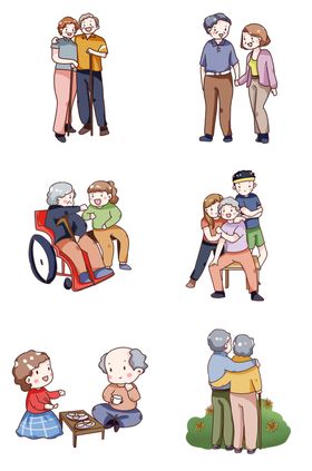 老人素材