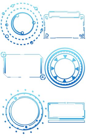 ai人工智能现代化科技感线条边