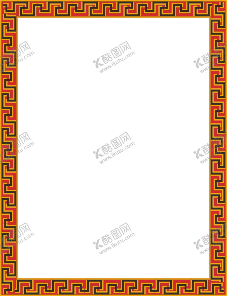 编号：83543104220641231819【酷图网】源文件下载-简约花纹边框