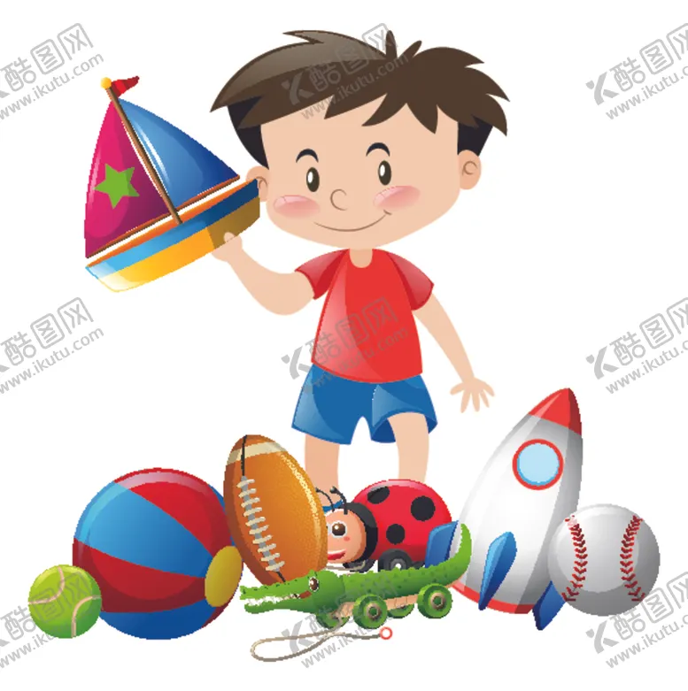 编号：56627406250813002718【酷图网】源文件下载-儿童和玩具