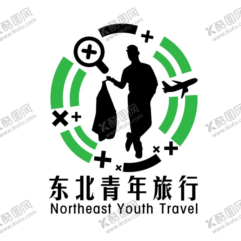 编号：82309710220058492327【酷图网】源文件下载-东北青年旅行社LOGO