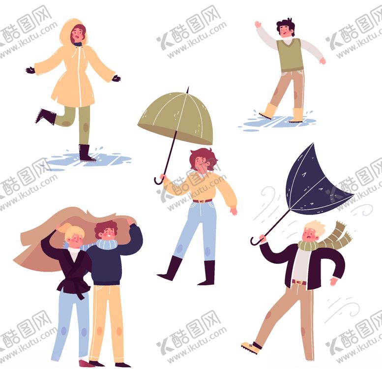 编号：66843105140221381853【酷图网】源文件下载-穿秋装的人