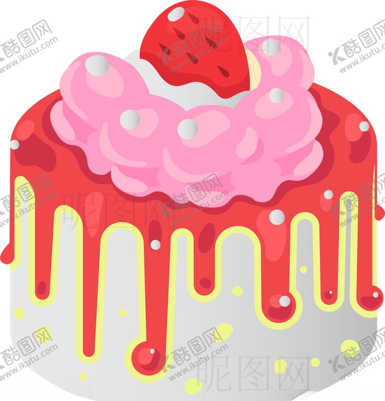 编号：31335206250315231689【酷图网】源文件下载-奶油蛋糕