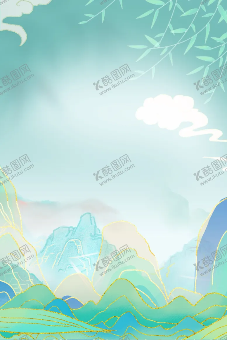 编号：78698901270433015613【酷图网】源文件下载-手绘国潮风格PSD素材