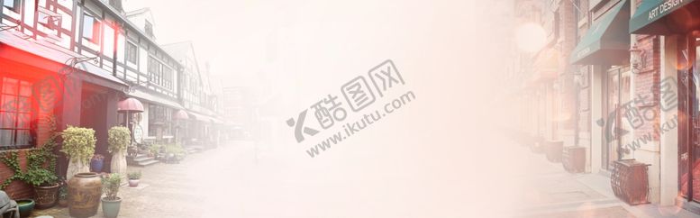 编号：40410709240033474630【酷图网】源文件下载-街道建筑城市海报banner