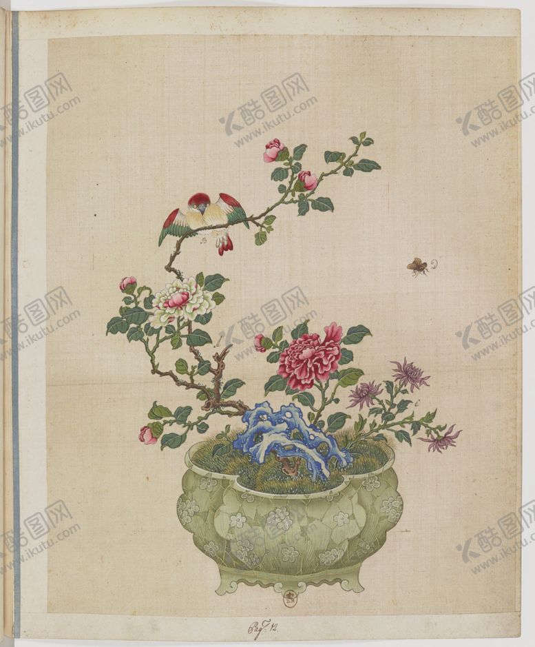 编号：46651205052137216265【酷图网】源文件下载-盆景花鸟