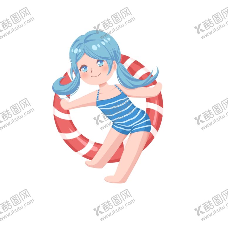 编号：36753405081420487222【酷图网】源文件下载-泳衣女孩