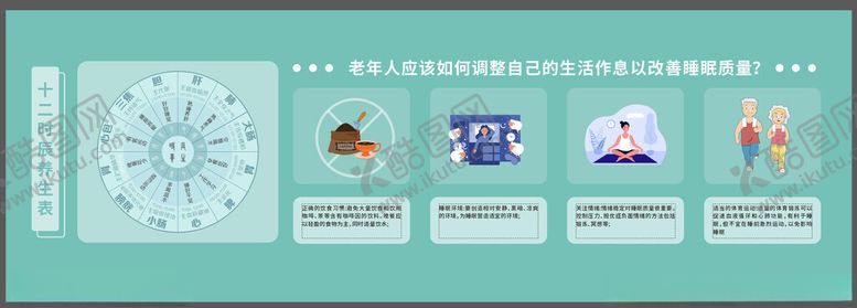 编号：45855204161533579959【酷图网】源文件下载-十二时辰养生表